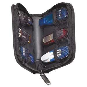 Case Logic 3200246 - Media Shuttle USB Drive Case - Holds 6 Drives, Blue