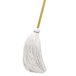 Boardwalk Cleaning Co. BWK120C - 20oz Cotton Deck Mop with 54" Wooden Handle