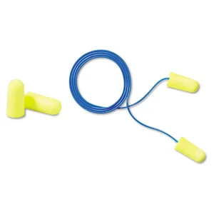 3m MMM 3121250 - E-A-R soft Neons Uncorded Earplugs - Comfortable, Uncorded, Disposable - Noise Protection - Foam, Polyurethane - Neon Yellow - 1 / Box