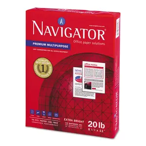 Navigator North America NMP1420 - Premium 20 lb Copy Paper, 8.5 x 14, 97 Bright, White