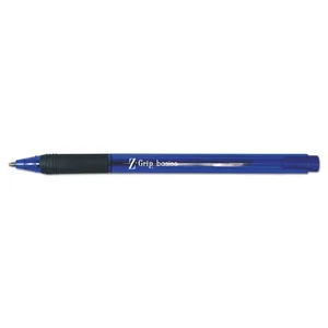 Zebra Pen 23620 - Blue Ink Stick Ballpoint Pens - 1.0mm, Dozen Pack