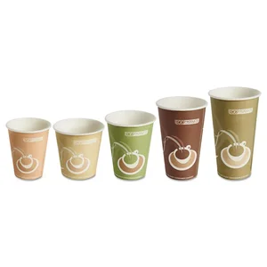 Eco-products,inc. EP-BRHC10-EWPK - 10oz Compostable Hot Cups - 50 Pack - Eco-Friendly Tan