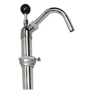 Boardwalk Cleaning Co. BWK00422EA - Chrome Plated Bottle Pump - 22 Oz, 6-Pack