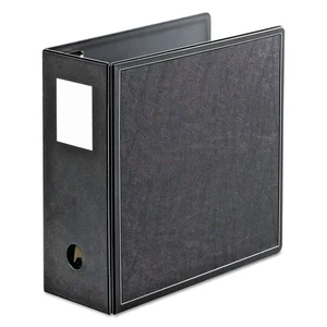 Tops Business Forms CRD 14052CB - Cardinal SuperLife EasyOpen Locking Slant-D Binder - 5 Binder Capacity - Letter - 8 1/2 x 11 Sheet Size - 925 Sheet Capacity - 3 x D-Ring Fastener(s) - Polypropylene - Black - 2.85 lb - Hinged, Non-stick, Heavy Duty, Sheet Lifter, Locking Ring, Archival-safe, Scratch Resistant, PVC-free, Self-adhesive, Spine Label, One Touch Ring - 1 Each