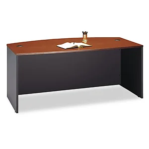 Bush Industries WC36746 - DESK, BOW FRONT, MAH