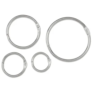 Acco Brands ACC 72205 - Acco Loose-Leaf Rings - 2 Maximum Capacity - 375 x Sheet Capacity - Silver - Nickel - 50 / Box