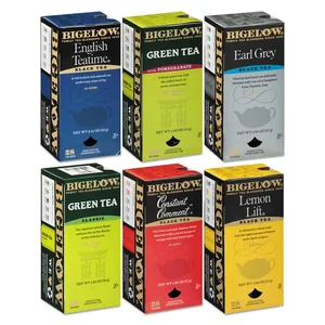 Bigelow Tea Co. BTC 15577 - Bigelow Assorted Flavored Teas - Black Tea, Green Tea - Assorted - 6 / Carton