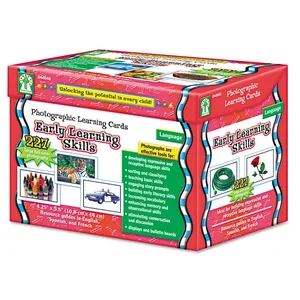 Carson-dellosa Education D44045 - K-5 Educational Photographic Word Learning Cards