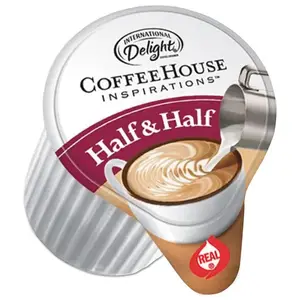 Dean Foods UPC102041 - Coffee House Inspirations Half and Half Creamer 0.38 oz