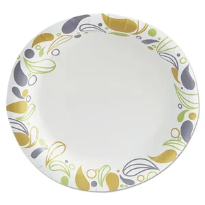 Boardwalk Cleaning Co. BWKDEER6PLT - Deerfield 6-Inch Coated Paper Plates - 250 Plates/Pack