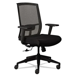 Safco Products GS11SVRBLK - Versatile Multi-Purpose Chair for Office and Home Use