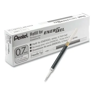 Pentel PEN LR7C - EnerGel .7mm Liquid Gel Pen Refill - 0.70 mm Point - Blue Ink - Acid-free, Quick-drying Ink, Smear Proof - 1 Each