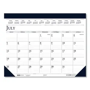 House Of Doolittle 155 - Recycled Academic Desk Pad Calendar 2020-2021, 22x17