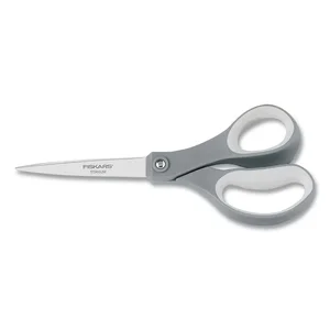 Fiskars 154090-1047 - 8-Inch Titanium Softgrip Scissors with Straight Handle