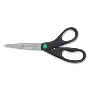 Acme United Corporation RA20540 - KleenEarth Recycled Scissors with Black Handle, 7-inch