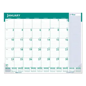 House Of Doolittle 148 - Monthly Desk Pad Calendar 2023-2024, 22 x 17 inches