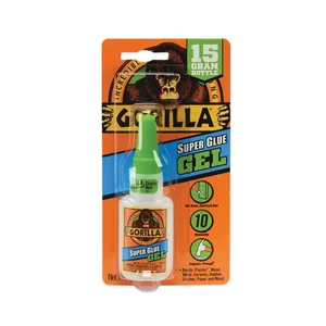 Gorilla Glue Company GOR 7600101 - Gorilla Super Glue Gel - 0.53 oz - 1 Each - Clear