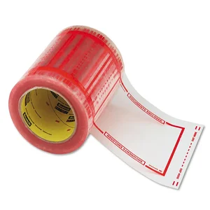 3m 8240 - Packing List Tape Roll - 5" x 6" - Transparent
