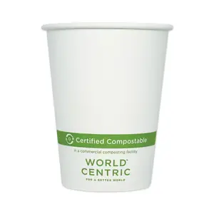 World Centric TO-SC-U85-3-LFP - Clear PLA Lids for Fiber Bento Boxes, 300-Count