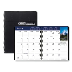 House Of Doolittle 264-02 - Monthly Planner 2023-2025, Recycled, Black Cover