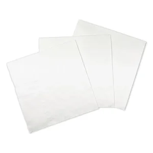 Boardwalk Cleaning Co. BWK8321 - Dinner Napkins 2-Ply White 15x17, 300 Count per Pack
