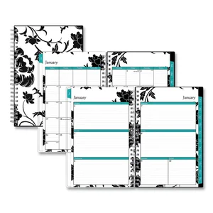Blue Sky 100003 - Barcelona CYO Weekly/Monthly Planner, 5x8, Black