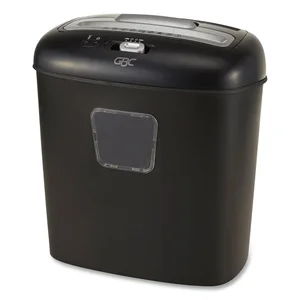 Acco Brands 1757393F - EX10-05 Super Cross-Cut Shredder - Black/Silver Finish