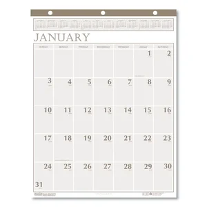 House Of Doolittle 380 - Large Print Monthly Wall Calendar, 20 x 26, 2024