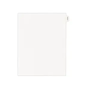Avery Dennison 82114 - Exhibit H Legal Side Tab Dividers, Letter Size, 25 Pack