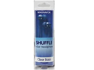 Bulk Buys EC476 - MAGNAVOX Shuffle Blue In-Ear Earbuds with Clear Sound