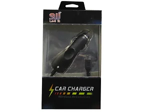 Bulk Buys CA658 - SW Love It Black Micro USB Car Charger - Fast Charging