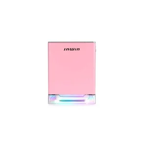 Inwin A1 PLUS PINK - In-Win A1 PLUS Mini-ITX Tower - Pink with 650W PSU