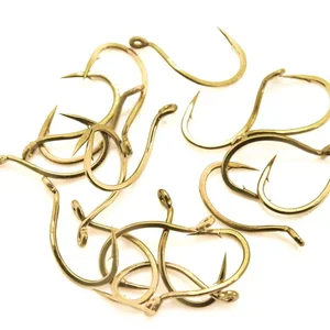 Mustad 9523NP-BR-6-25U - Live Bait Viking Hook - 1X Fine Wire, 5X Short