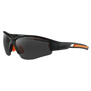 Bobster BSWF001 - Swift Sunglasses - Matte Black/Orange Frame with 3 Lenses