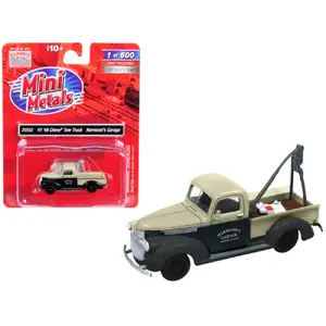 Classic Metal Works 30552 - 1941-1946 Chevrolet Tow Truck Harmond's Garage 1/87 Scale