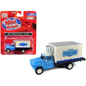 Classic Metal Works 30569 - 1955 Chevrolet Reefer Box Truck Model - Finley & Sons Limited