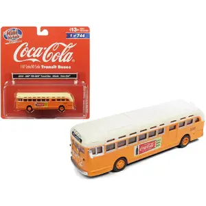 Classic Metal Works 32316 - GMC TDH-3610 Transit Bus Model - Coca Cola (Limited Edition)