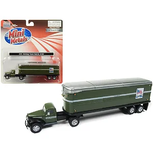 Classic Metal Works CMW31175 - 1941-1946 Chevrolet Tractor Trailer Truck U.S. Mail Model