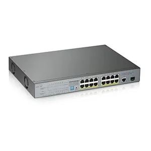 Zyxel GS1300-18HP - 16-Port Gigabit PoE+ L2 Unmanaged Switch with Uplinks