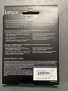 Lexar LC512CRBNA3500 - 512GB Professional 3500X CFast Memory Card