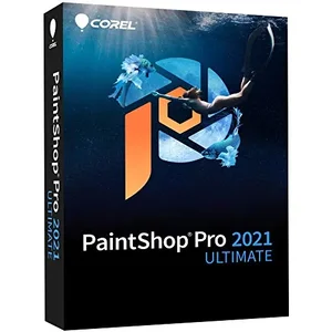 Corel PSP2021ULEFMBAM - PaintShop Pro 2021 Ultimate Photo Editing Software