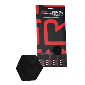 Harken MG10HC-BLK - Marine Grip Tape - Honeycomb - Black - 12 Pieces