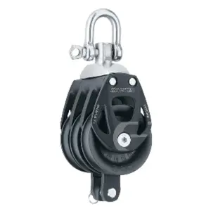 Harken 6273 - 60mm Triple Aluminum Block with Swivel & Becket