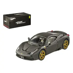 Hot Wheels BLY47 - Ferrari 458 Italia Speciale Matt Black Diecast Model 1:43