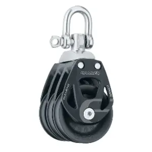 Harken 6272 - 60mm Triple Aluminum Element Block w/Swivel