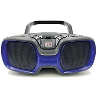 SYLVANIA-SRCD1037BT-BLACK/BLUE