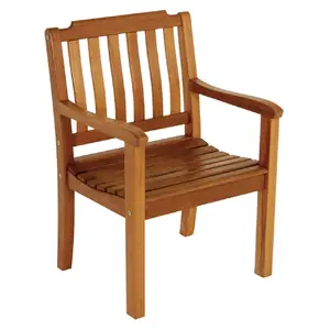Whitecap 60065 - Garden Chair w/Arms - Teak