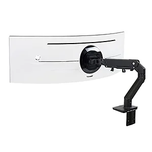 Ergotron 45-647-224 - Ergonomic Desk Monitor Arm with Adjustable Height