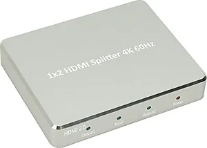 Gcig 62102KA - 4K HDMI Splitter for Dual Display Connections