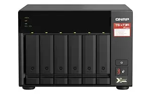 Qnap TS-673A-8G-US - DESKTOP 6-BAY NAS/ISCSI IP-SAN, AMD